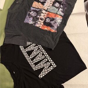 “Mom” shirts, 2 shirts.